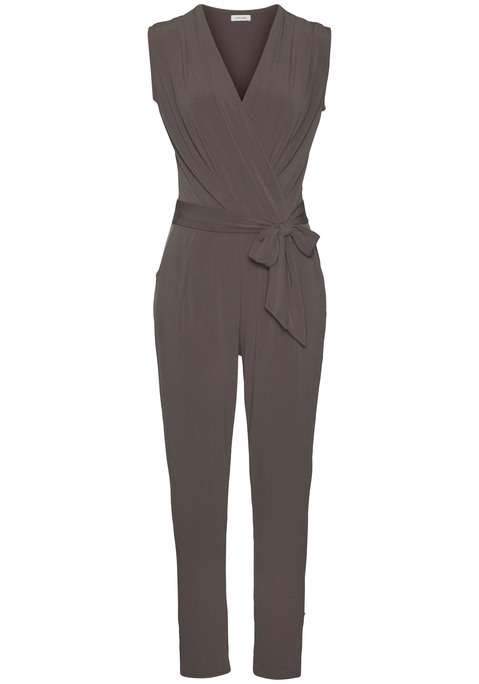 LASCANA Overall Damen taupe Gr.42