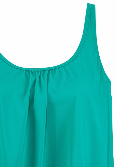 Lascana Damen Oversize Tankini - Badekleidung Mit Softcups, Bauchbedeckend