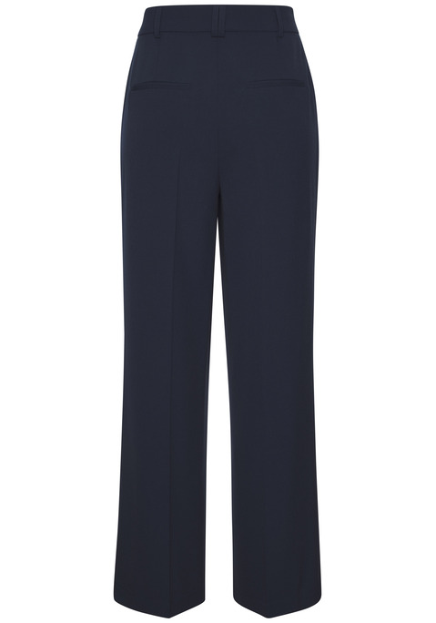 Bild: Palazzohose von LASCANA: Unifarbene Palazzohose von Lascana mit modischen Bundfalten, Eingrifftaschen vorn und Ziertaschen hinten. Weiter Schnitt. Angenehm an warmen Tagen. Weich fließende Webware.