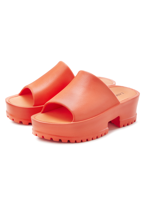 Bild: Pantolette von LASCANA: Pantolette von LASCANA. Obermaterial und Futter aus Lederimitat. Decksohle und Laufsohle aus Synthetik.