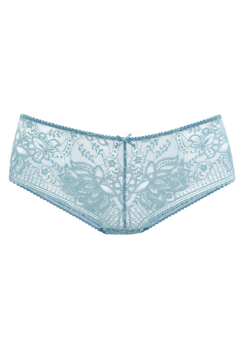 Bild: Panty von LASCANA: Feminine Panty in abdeckender Schnittform. Rundherum aus zarter, dezent transparenter Spitze in blumiger Optik. Mit feiner Zierschleife in der vorderen Mitte. Mit eingearbeitetem Baumwollzwickel. Mit Liebe & Leidenschaft in Hamburg kreiert. Obermaterial: 88% Polyamid, 12% Elasthan.