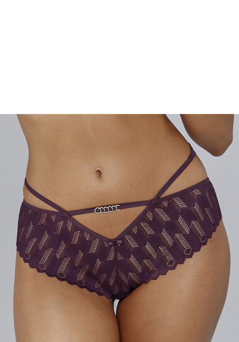 Bild: Panty von LASCANA: Feminine Panty mit graphischer, dezent transparenter Spitze. Verführerischer Bänder-Optik in der Hüfte. Mit eingearbeitetem Baumwollzwickel. Mit passenden BH's aus der gleichen Serie erhältlich. Mit Liebe & Leidenschaft in Hamburg kreiert. Obermaterial: 88% Polyamid, 12% Elasthan.