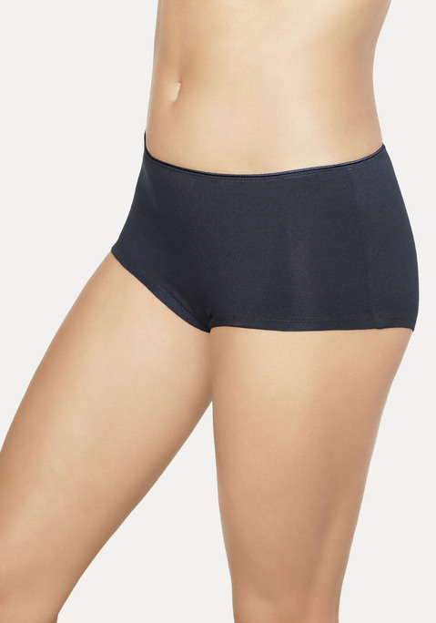 Bild: Panty von LASCANA: Pantys von Lascana im praktischen 5er-Pack. Eingefasste Saumkanten in glänzender Optik. Klassische Passform. Elastische Baumwollqualität mit weichem Griff.