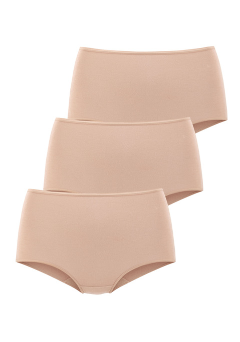 Bild: Panty von LASCANA: Lascana Pantys im 3er-Pack. Mit flachen, elastischen Abschlüssen für eine bequeme Passform. Aus weicher, anschmiegsamer Modal-Qualität.