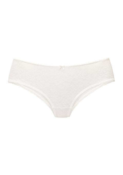 Bild: Panty von LASCANA: Verspielte Panty mit feiner Zierschleife in der vorderen Mitte. Rundherum aus zarter, blumiger Spitze. Vorne blickdicht unterlegt. Mit eingearbeitetem Baumwollzwickel. Passender BH aus der gleichen Serie erhältlich. Aus 78% Polyamid, 22% Elasthan.