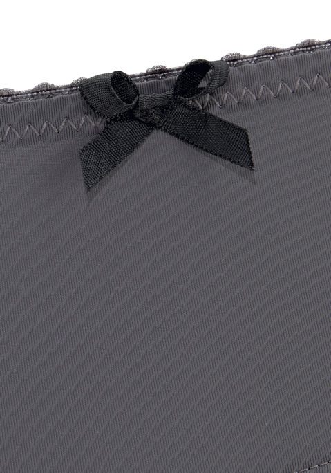LASCANA Panty Damen grau-schwarz Gr.40/42