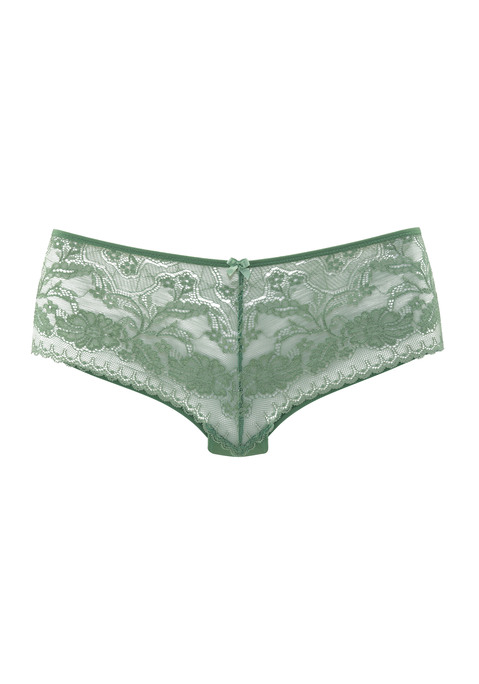 Bild: Panty von LASCANA: Verführerische Panty aus wunderschöner, anteilig recycelter Spitze. Mit feiner Zierschleife in der vorderen Mitte. Passender Push-up-BH aus gleicher Serie erhältlich. Mit eingearbeitetem Baumwollzwickel. Mit Liebe & Leidenschaft in Hamburg kreiert. Obermaterial: 87% Polyamid, 13% Elasthan.