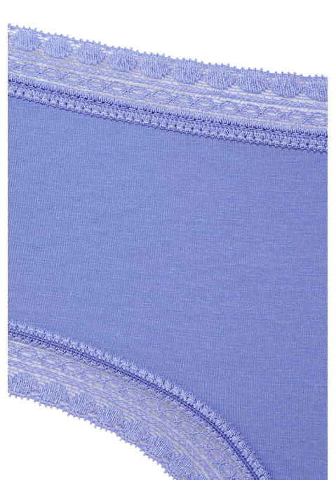 Bild: Panty von LASCANA: Lascana Pantys im 3er-Pack. Mit grafischer Spitze an Taillen- und Beinabschlüssen. Allover bedruckt und uni in einer Packung.