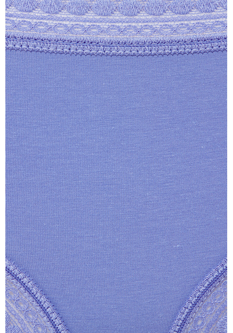Bild: Panty von LASCANA: Lascana Pantys im 3er-Pack. Mit grafischer Spitze an Taillen- und Beinabschlüssen. Allover bedruckt und uni in einer Packung.