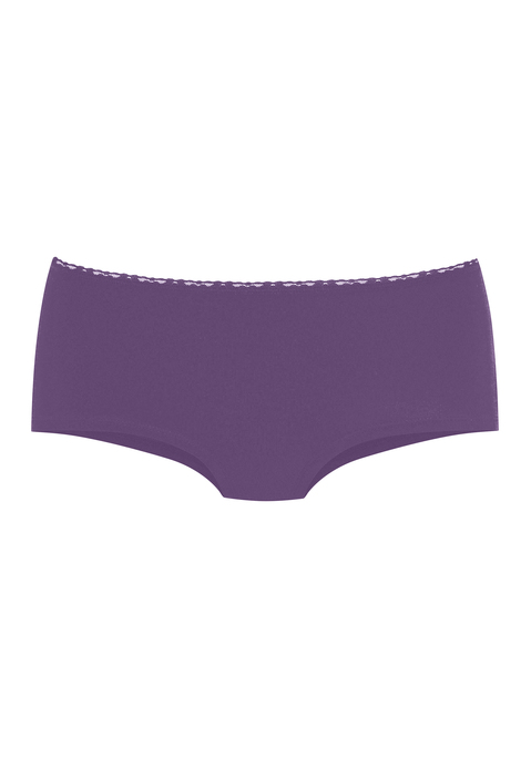 Bild: Panty von LASCANA: Pantys im 5er-Pack von Lascana. In der bezaubernden Valentinstags-Edition. Mit süßen Herzchen-Prints und Spitzendetails. Aus weicher, elastischer Baumwoll-Qualität.