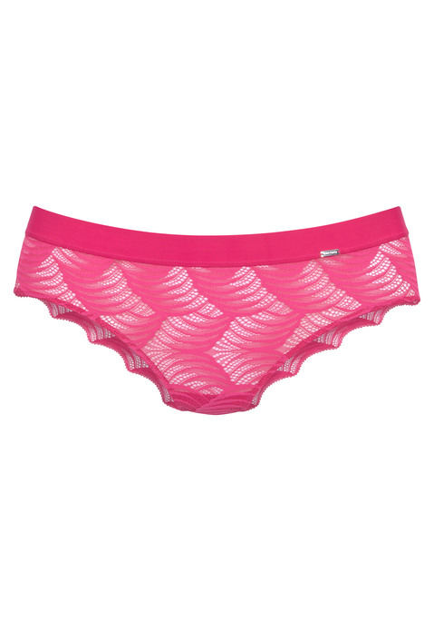Bild: Panty von LASCANA: Modische Panty mit breitem Gummibund. Rundherum aus dezent transparenter Spitze in graphischer Optik. Mit eingearbeitetem Baumwollzwickel. Mit passenden BHs aus der gleichen Serie erhältlich. Mit Liebe & Leidenschaft in Hamburg kreiert. Obermaterial: 91% Polyamid, 9% Elasthan.