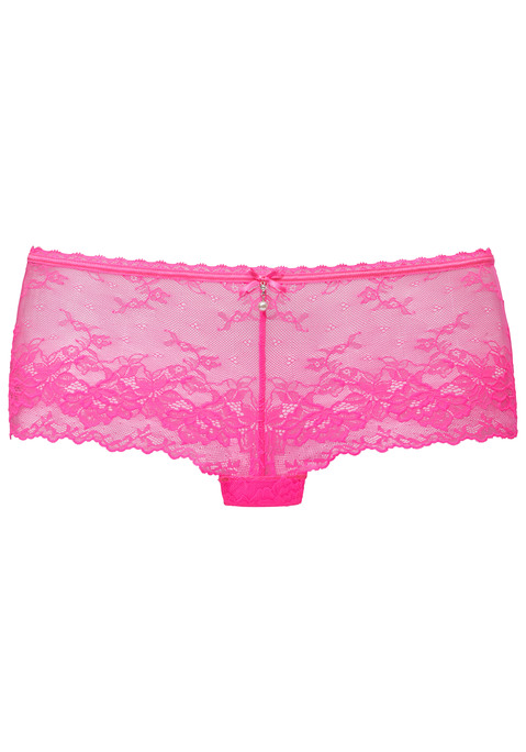 Bild: Panty von LASCANA: Feminine Panty in abdeckender Schnittform mit feiner Zierschleife und edlem Perlenaccessoire in der vorderen Mitte. Aus elastischer, dezent transparenter Jacquardspitze. Mit eingearbeitetem Baumwollzwickel. Passende BHs aus der gleichen Serie erhältlich. Mit Liebe & Leidenschaft in Hamburg kreiert. Aus 88% Polyamid, 6% Elasthan, 6% Polyester.