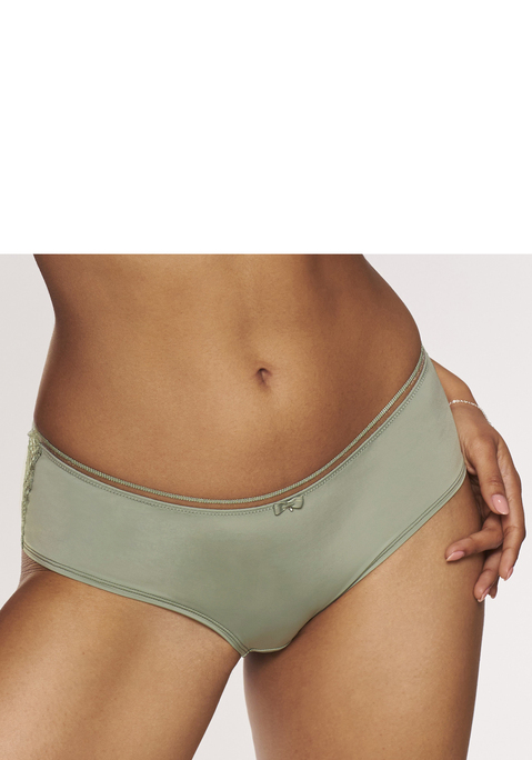 Bild: Panty von LASCANA: Modische Panty mit edler Zierkante und hübschen Accessoires vorne mittig. Aus dezent transparenter Spitze und weichem Microtouch-Material. Mit eingearbeitetem Baumwollzwickel. Passende BHs aus der gleichen Serie erhältlich. Mit Liebe & Leidenschaft in Hamburg kreiert. Aus 84% Polyamid, 16% Elasthan.