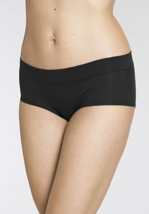 LASCANA Panty Damen schwarz, weiß Gr.32/34