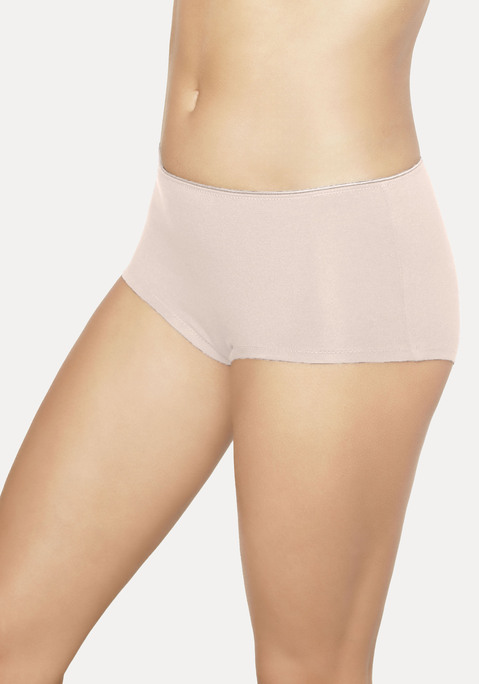 Bild: Panty von LASCANA: Pantys von Lascana im praktischen 5er-Pack. Eingefasste Saumkanten in glänzender Optik. Klassische Passform. Elastische Baumwollqualität mit weichem Griff.