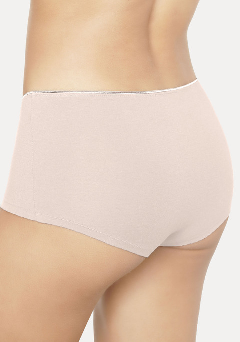 Bild: Panty von LASCANA: Pantys von Lascana im praktischen 5er-Pack. Eingefasste Saumkanten in glänzender Optik. Klassische Passform. Elastische Baumwollqualität mit weichem Griff.