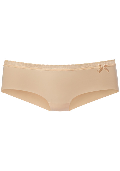 Bild: Panty von LASCANA: Modische Panty mit nahtloser Verarbeitung in abdeckender Schnittform. Aus softem Microtouch-Material. Mit hübschem Spitzenbund und feiner Zierschleife vorne mittig. Mit eingearbeitetem Baumwollzwickel. Mit Liebe & Leidenschaft in Hamburg kreiert. Aus 65% Polyamid, 35% Elasthan.