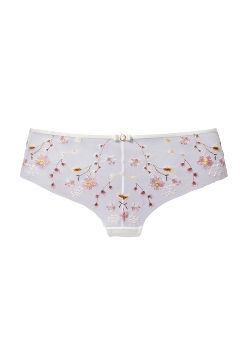 Bild: Panty von LASCANA: Verspielte Panty mit hübscher Zierschleife und Accessoire in der vorderen Mitte. Leicht transparent mit hübscher Blumen-Stickereispitze. Verführerisches Cut-Out und dezentem Accessoire in der hinteren Mitte. Mit eingearbeitetem Baumwollzwickel. Mit Liebe & Leidenschaft in Hamburg kreiert. Transparente Unterwäsche. Verführerische Dessous. Aus 90% Polyamid, 10% Elasthan.