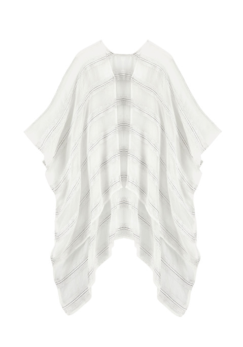 Bild: Pareo von LASCANA: Pareo von LASCANA. Aus 96% Viskose und 4% Lurex. Rückenlänge 73cm, Breite 103cm.