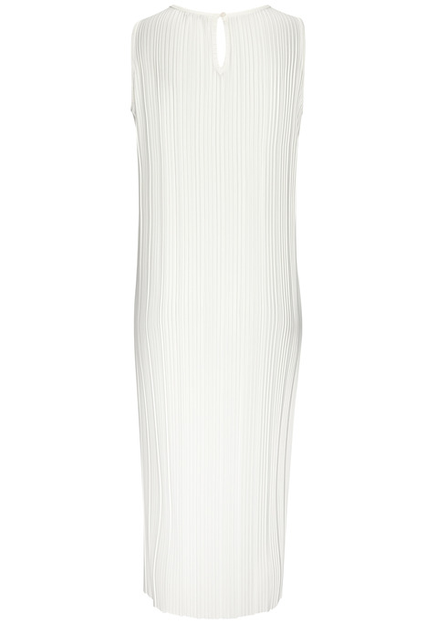 Bild: Plisseekleid von LASCANA: Modisches Midikleid von Lascana mit breiten Trägern. Gerade zulaufende Passform. Vielseitig zu stylen und perfekt für warme Tage. Weiche Jerseyware im Plissee-Look.