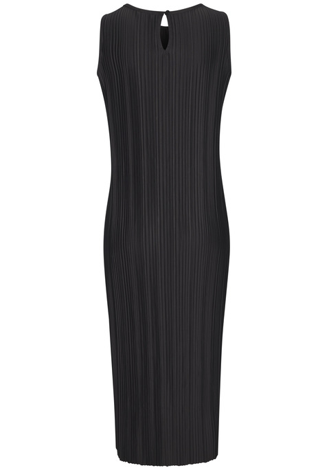 Bild: Plisseekleid von LASCANA: Modisches Midikleid von Lascana mit breiten Trägern. Gerade zulaufende Passform. Vielseitig zu stylen und perfekt für warme Tage. Weiche Jerseyware im Plissee-Look.