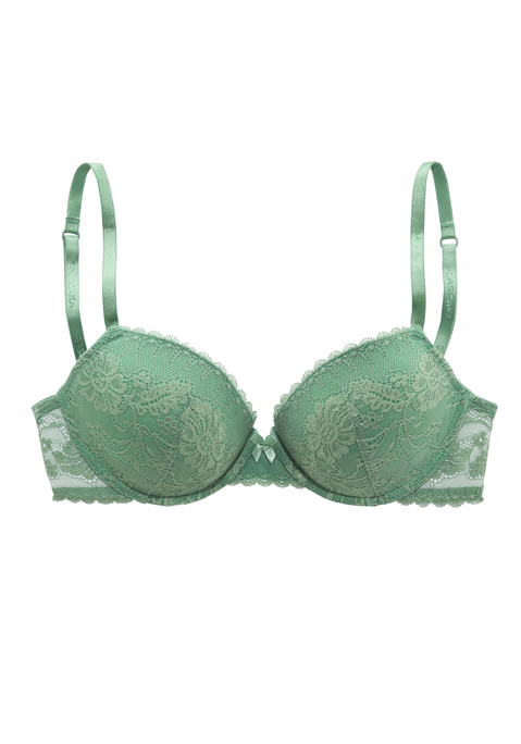 LASCANA Push-up-BH Damen grün Gr.70C