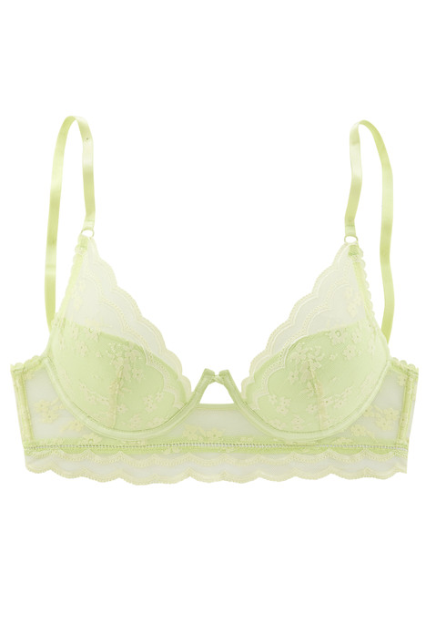 LASCANA Push-up-BH Damen lime Gr.70B