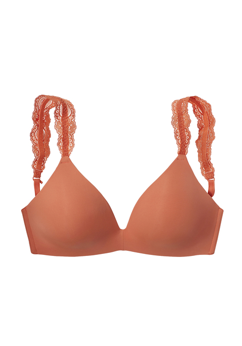 LASCANA Push-up-BH Damen orange Gr.70A