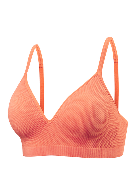 LASCANA Push-up-BH Damen orange Gr.70C