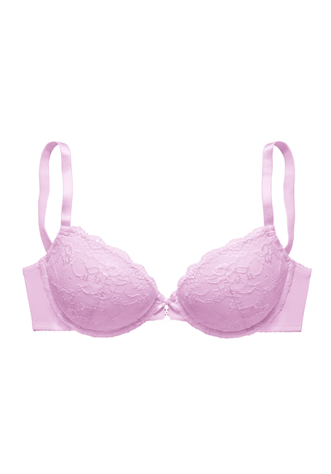 Bild: Push-up-BH von LASCANA: Transparente Spitze und zartes Mesh überzeugen in perfekter Harmonie. Hingucker ist der hübsche Perlenanhänger. Träger und Rückenverschluss verstellbar. Mit Bügel und herausnehmbaren Kissen für ein perfekt geformtes Dekolleté. Cups aus Vollspitze, Rücken blickdicht aus Microtouchmaterial. Sexy Dessous. Spitzen-Dessous. Romantische Dessous. Verspielte Dessous. Der BH ist aus 80% Polyamid, 20% Elasthan. BHs sind nicht trocknergeeignet, da die Versteller und Ringe durch die Hitze beschädigt werden und brechen.