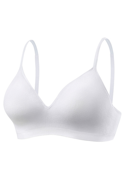 LASCANA Push-up-BH Damen weiß Gr.70D