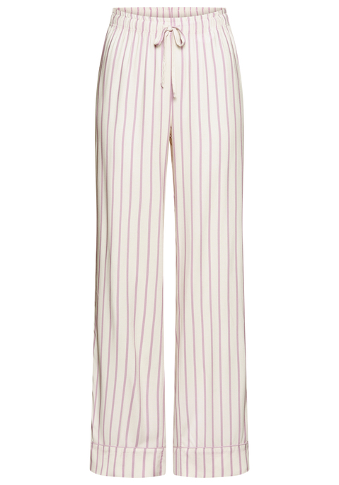 Bild: Pyjamahose von LASCANA: Lange Pyjamahose von Lascana mit weitem Bein. Elastischer Bund mit Bindeband. Stilvolle leichte Webware aus Viskose.