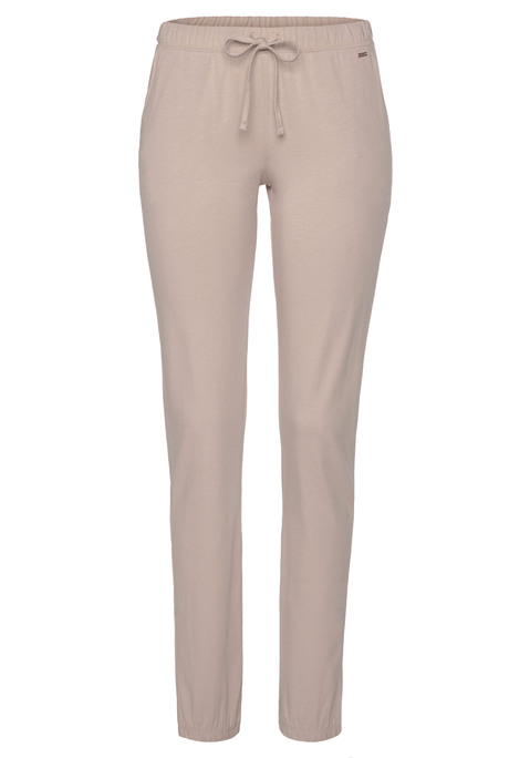 Bild: Pyjamahose von LASCANA: Pyjamahose von Lascana mit seitlichen Eingrifftaschen und elastischem Tunnelzugbund. Mit Bündchen an den Ärmelsäumen. Obermaterial: 50% Baumwolle (unterstützt Cotton made in Africa) , 50% Viskose
