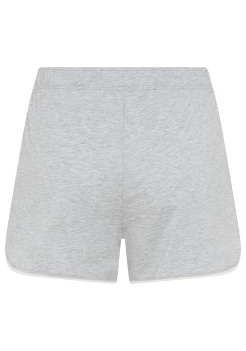 Bild: Pyjamashorts von LASCANA: Leger geschnittene Schlafshorts von Lascana im Basic-Style. Seitliche Eingrifftaschen. Zierschleife vorn am elastischen Bund. Kontrastfarbene Paspel am abgerundeten Saum. Gut zu verschiedenen Shirts kombinierbar. Single-Jersey aus einer weichen Baumwoll-Viskose-Mischung.