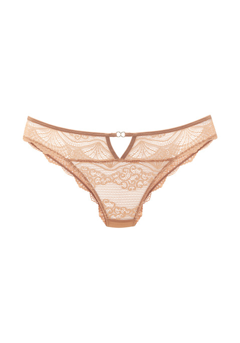 Bild: Rioslip von LASCANA: Sexy Rioslip aus weicher, elastischer Spitze. Mit verführerischen Cut-outs und vorne mit Ring. Mit eingearbeitetem Baumwollzwickel für angenehmes Tragegefühl. Passender BH aus der gleichen Serie erhältlich. Aus 90% Polyamid, 10% Elasthan.