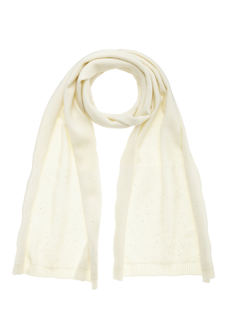 Bild: Schal von LASCANA: Schal mit Pailletten von LASCANA. Aus 40% Polyacryl, 30% Nylon und 30% Polyester. Maße 190x40cm.