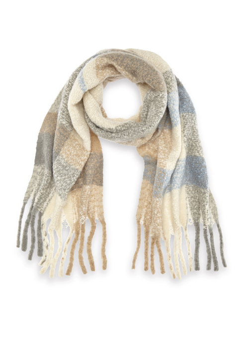 Bild: Schal von LASCANA: Kuscheliger Schal zum Wickeln von LASCANA. Aus 100% Polyester. Maße: 37x215cm.