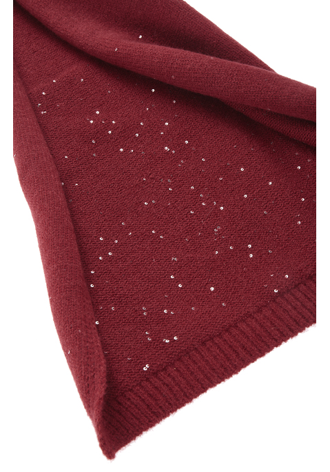 Bild: Schal von LASCANA: Schal mit Pailletten von LASCANA. Aus 40% Polyacryl, 30% Nylon und 30% Polyester. Maße 190x40cm.