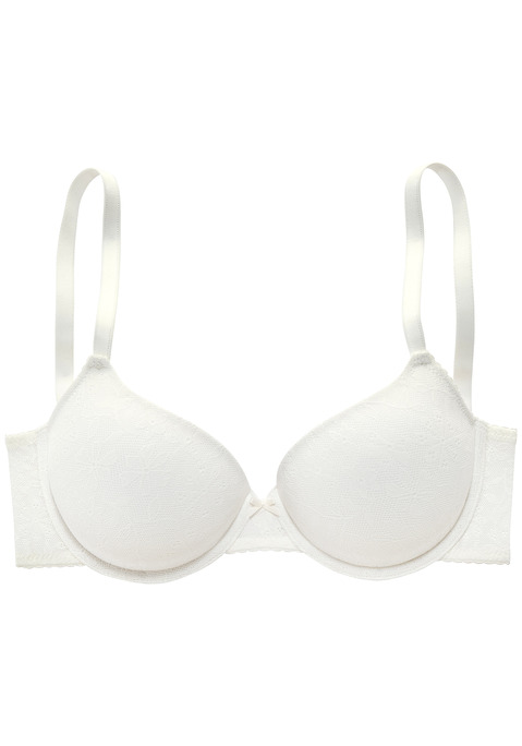 Bild: Schalen-BH von LASCANA: Verspielter Schalen-BH mit feiner Zierschleife vorne mittig. Mit leicht wattierten Cups auf Formbügel gearbeitet. Rundherum aus zarter, blumiger Spitze. Individuell verstellbare Träger sowie Rückenverschluss. Mit Liebe & Leidenschaft in Hamburg kreiert. Aus 78% Polyamid, 22% Elasthan.