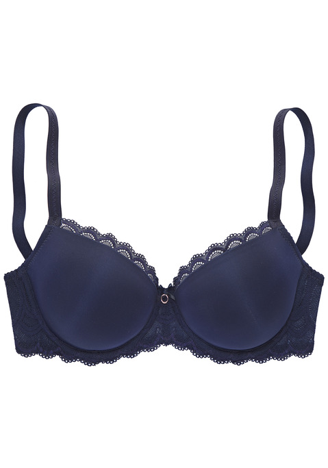 Bild: Schalen-BH von LASCANA: Schalen-BH "Evita" mit feiner Spitze mit nahtlos vorgeformten, leicht wattierten Schalen. Träger und Rückenverschluss sind verstellbar. Bis hin zum Cup E erhältlich. Sexy Dessous. Spitzen-Dessous. Romantische Dessous. Verspielte Dessous. Obermaterial: 90% Polyamid, 10% Elasthan.