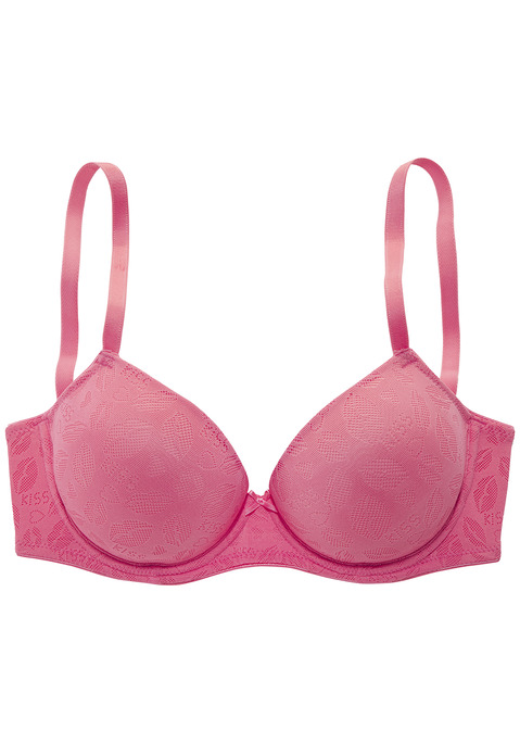 Bild: Schalen-BH von LASCANA: Femininer Schalen-BH mit feiner Zierschleife in der vorderen Mitte. Mit leicht wattierten Cups auf Formbügel gearbeitet. Rundum aus flacher Spitze mit Kussmund-Optik. Individuell verstellbare Träger sowie Rückenverschluss. Mit Liebe & Leidenschaft in Hamburg kreiert.