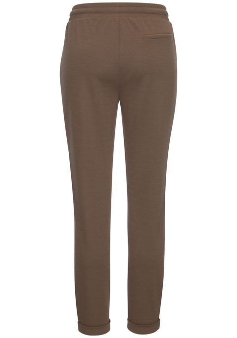 Bild: Schlupfhose von LASCANA: Unifarbene Schlupfhose von Lascana in modischer 7/8-Länge. Elastischer Bund mit verstellbarem Tunnelzug. Stylische Biese an den vorderen Beinen. Praktische Eingrifftaschen. Vielseitig kombinierbar. Elastische Qualität.