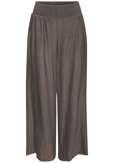 Bild: Schlupfhose von LASCANA: Schlupfhose von Lascana mit breitem Smokbund. Gerade Beinform. Praktische Eingrifftaschen. Ideal zum passenden Top kombinierbar. Leichte, gekreppte Qualität.