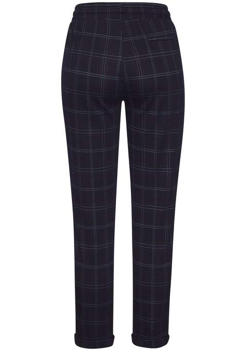Bild: Schlupfhose von LASCANA: Unifarbene Schlupfhose von Lascana in modischer 7/8-Länge. Elastisches Bündchen mit verstellbarem Tunnelzug. Praktische Eingrifftaschen. An der Vorderseite trendige Biesen. Vielseitig zu verschiedenen Outfits kombinierbar. Elastisches Material.