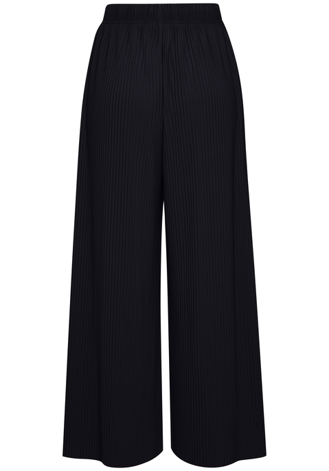 Bild: Schlupfhose von LASCANA: Bequeme Schlupfhose von Lascana. Besonderheit: die extraweite Form mit Plisseefalten. Praktische Seitennahttaschen inklusive. Permanente Falten für einen einzigartigen Look. Ideal für den Alltag. Elastisches Polyester.