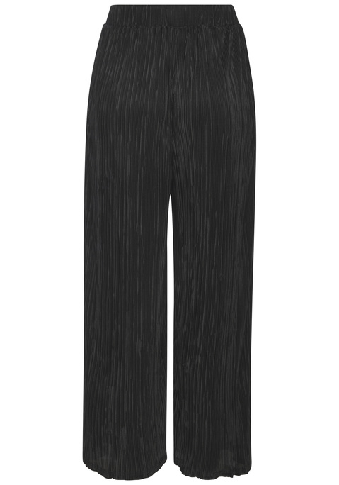 Bild: Schlupfhose von LASCANA: Unifarbene Schlupfhose von Lascana mit weichem Gummizugbund. Praktische Eingrifftaschen. Lange, weite Beinform. Elegant oder casual kombinierbar. Leicht plissierte, strukturierte Crêpe-Ware.