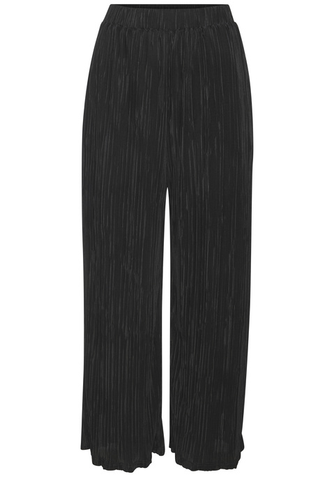 Bild: Schlupfhose von LASCANA: Unifarbene Schlupfhose von Lascana mit weichem Gummizugbund. Praktische Eingrifftaschen. Lange, weite Beinform. Elegant oder casual kombinierbar. Leicht plissierte, strukturierte Crêpe-Ware.