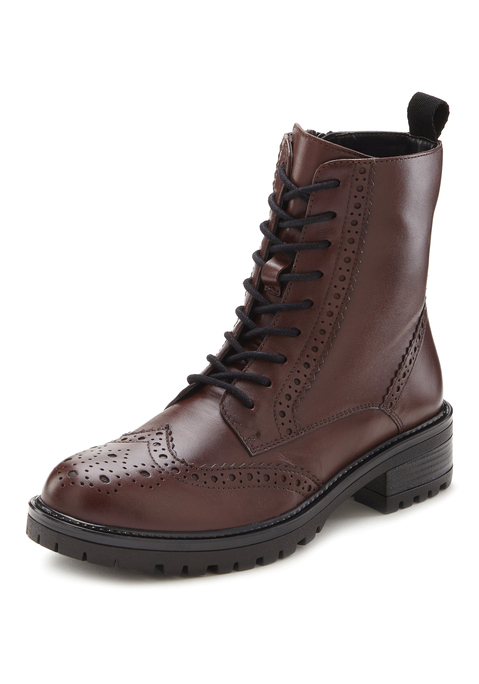 LASCANA Schnürboots Damen bordeaux Gr.36