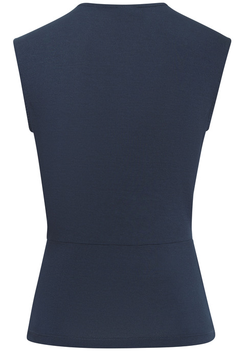 Bild: Shirttop von LASCANA: Raffiniert geschnittenes Jerseytop von Lascana mit schönem Cache-coeur-Ausschnitt. Dezente Raffung auf der Schulter. Schmeichelnde Taillennaht. Passt zu vielen Gelegenheiten. Elastische Viskosequalität.