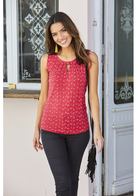 Bild: Shirttop von LASCANA: 95% Viskose, 5% Elasthan